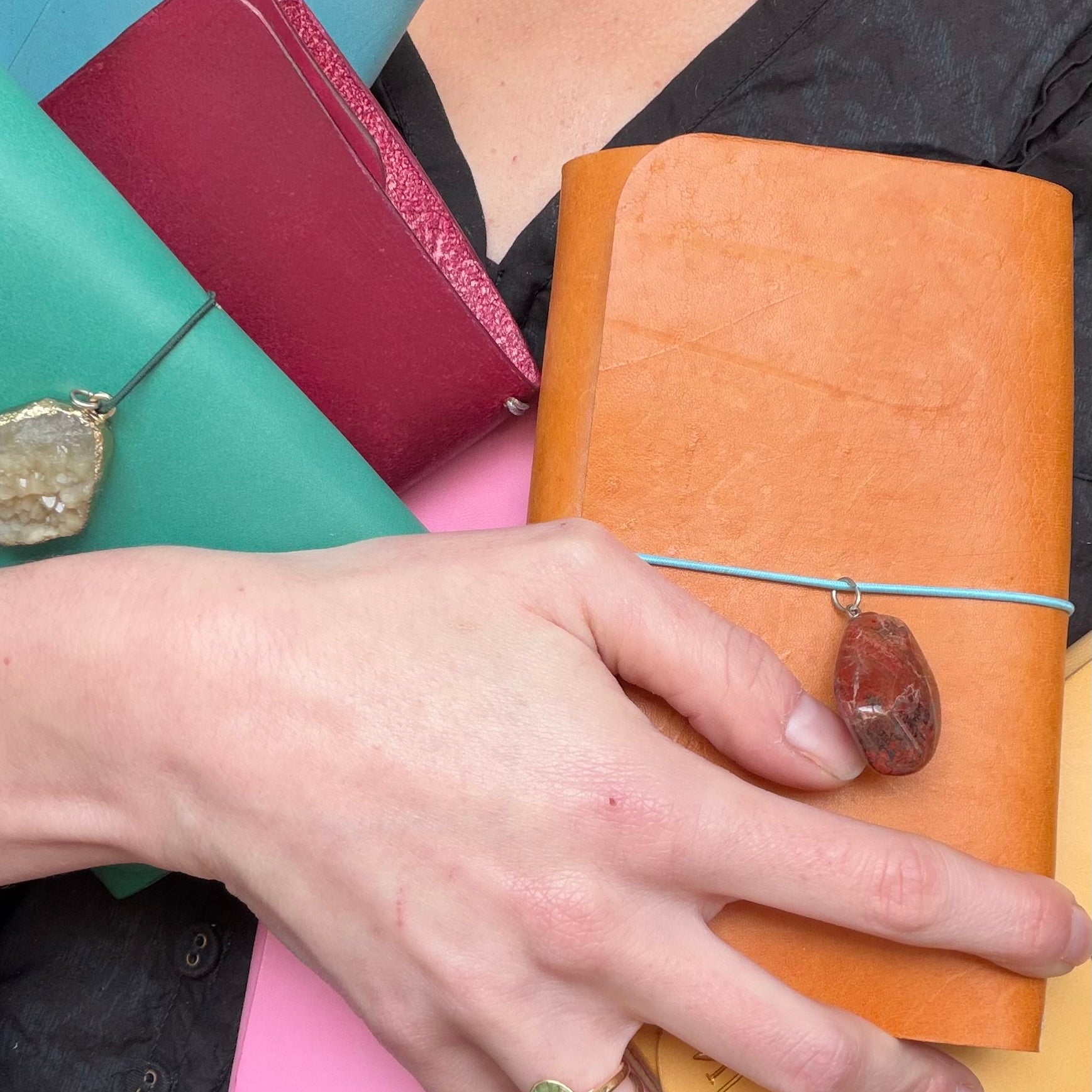 Spizer Studio leather journal New Orleans lifestyle photo