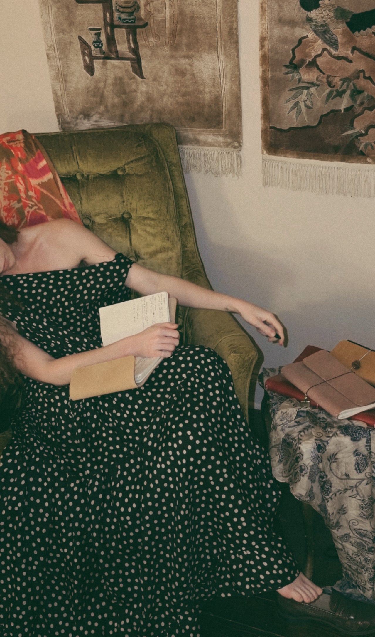 Spizer Studio leather journal editorial lifestyle photo