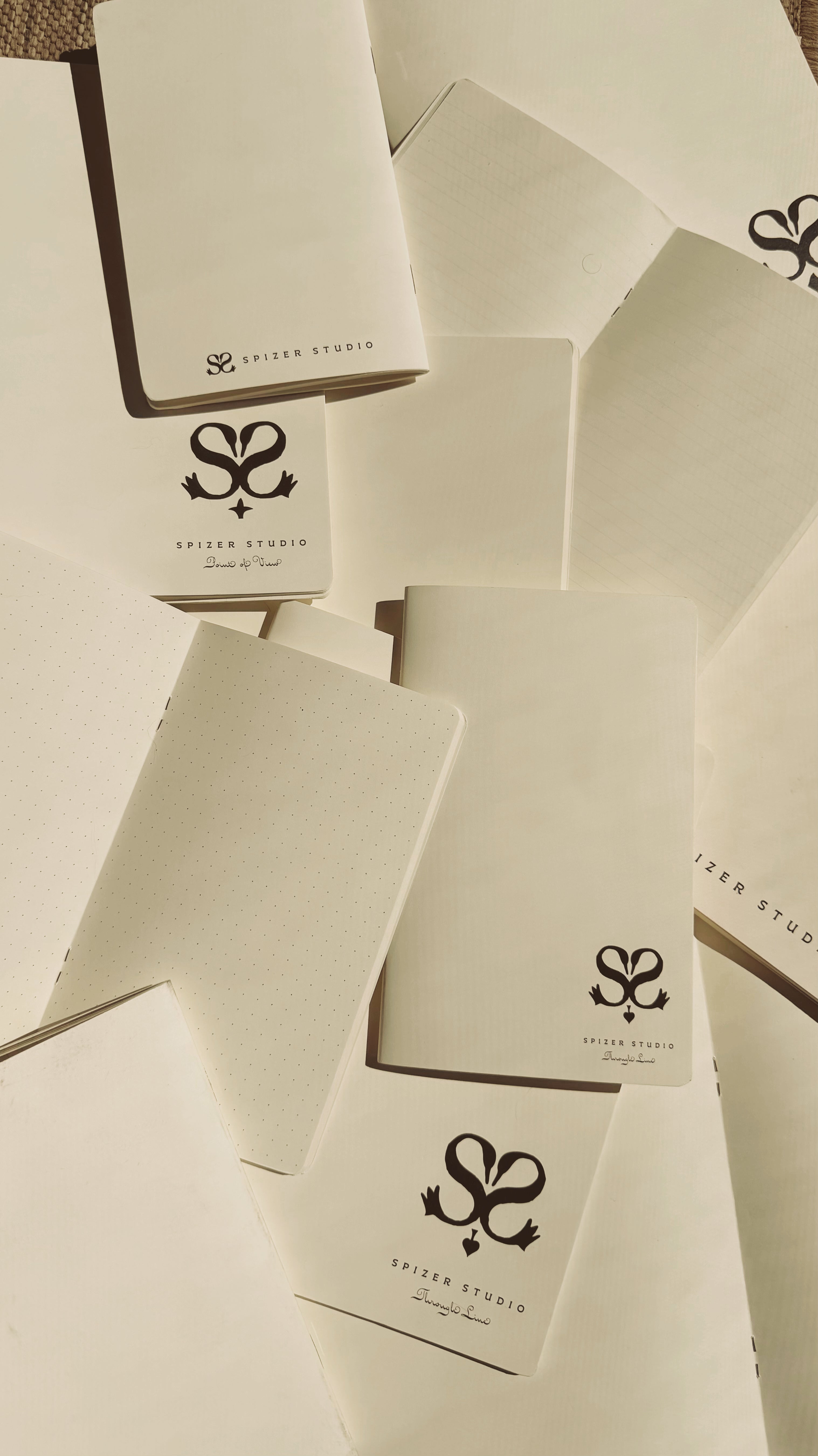 The Gallery Stacks - insert refills — Spizer Studio handcrafted leather journal