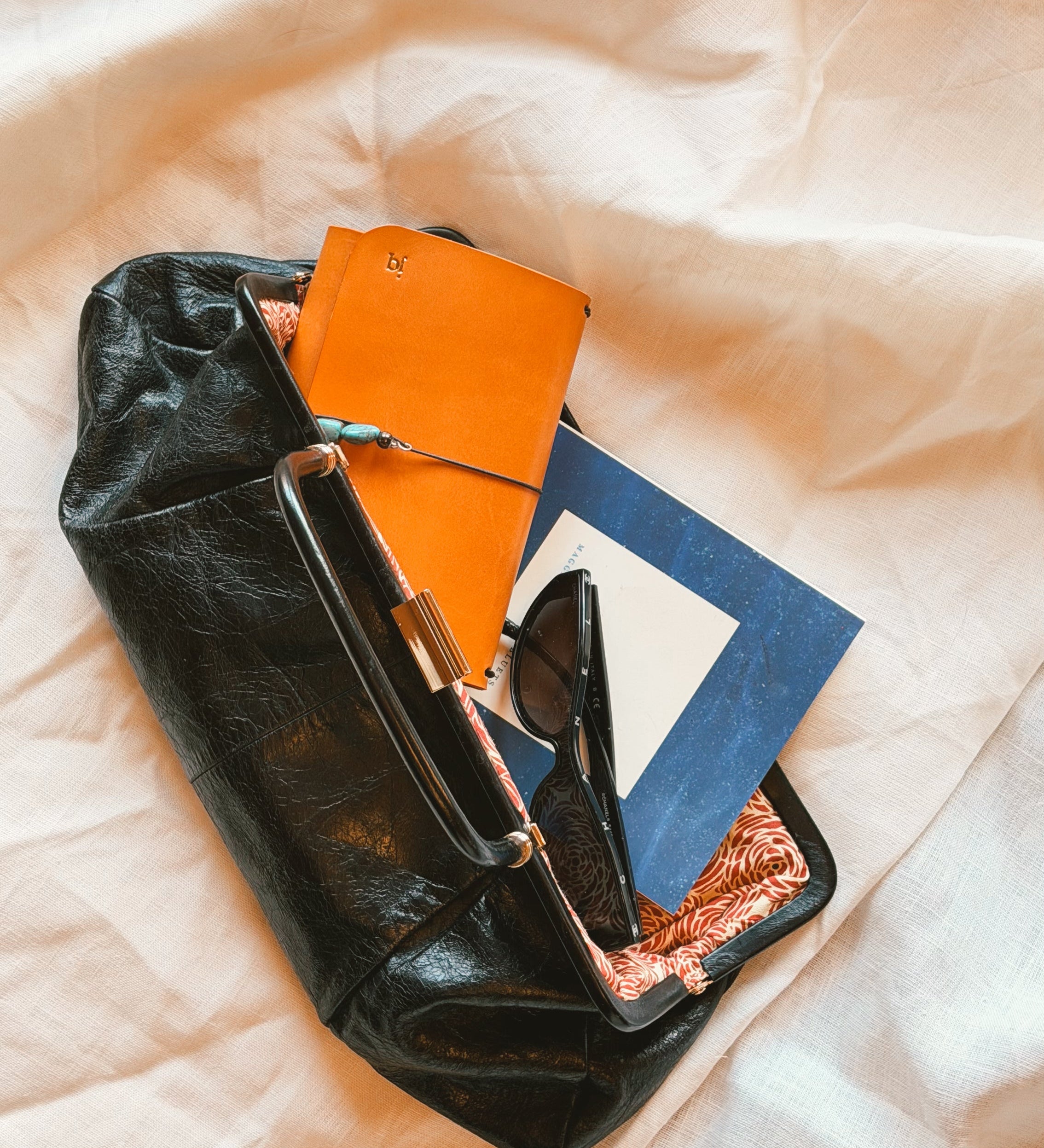 Spizer Studio handcrafted leather journal editorial photo