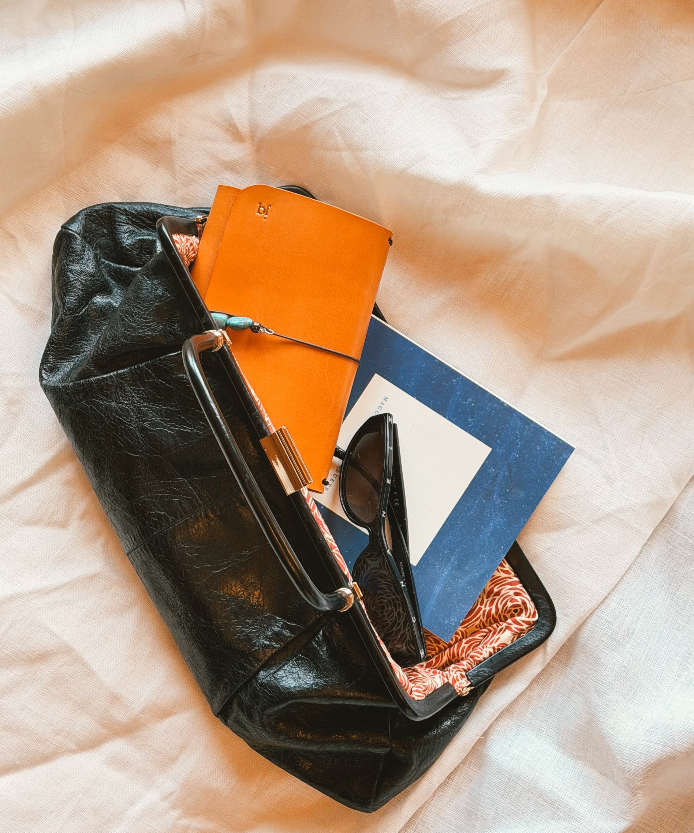 Spizer Studio handcrafted leather journal editorial photo